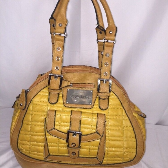 yellow valentino bag